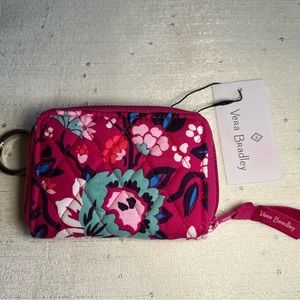 vera bradley petite zip-around wallet